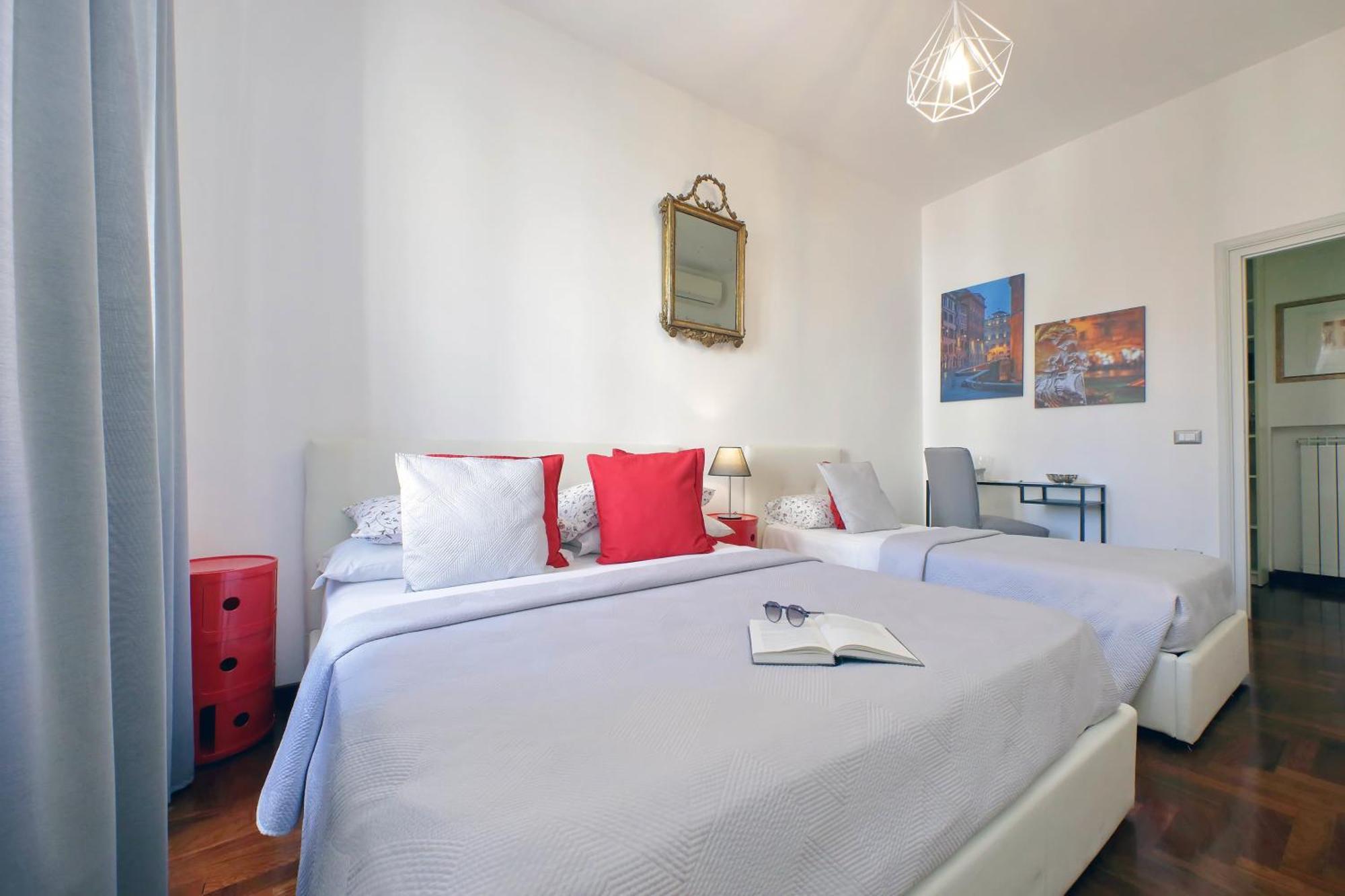 Luxury Apartment Vaticano-S'Peter Basilica - Netflix Wifi - Aircond Róma Kültér fotó