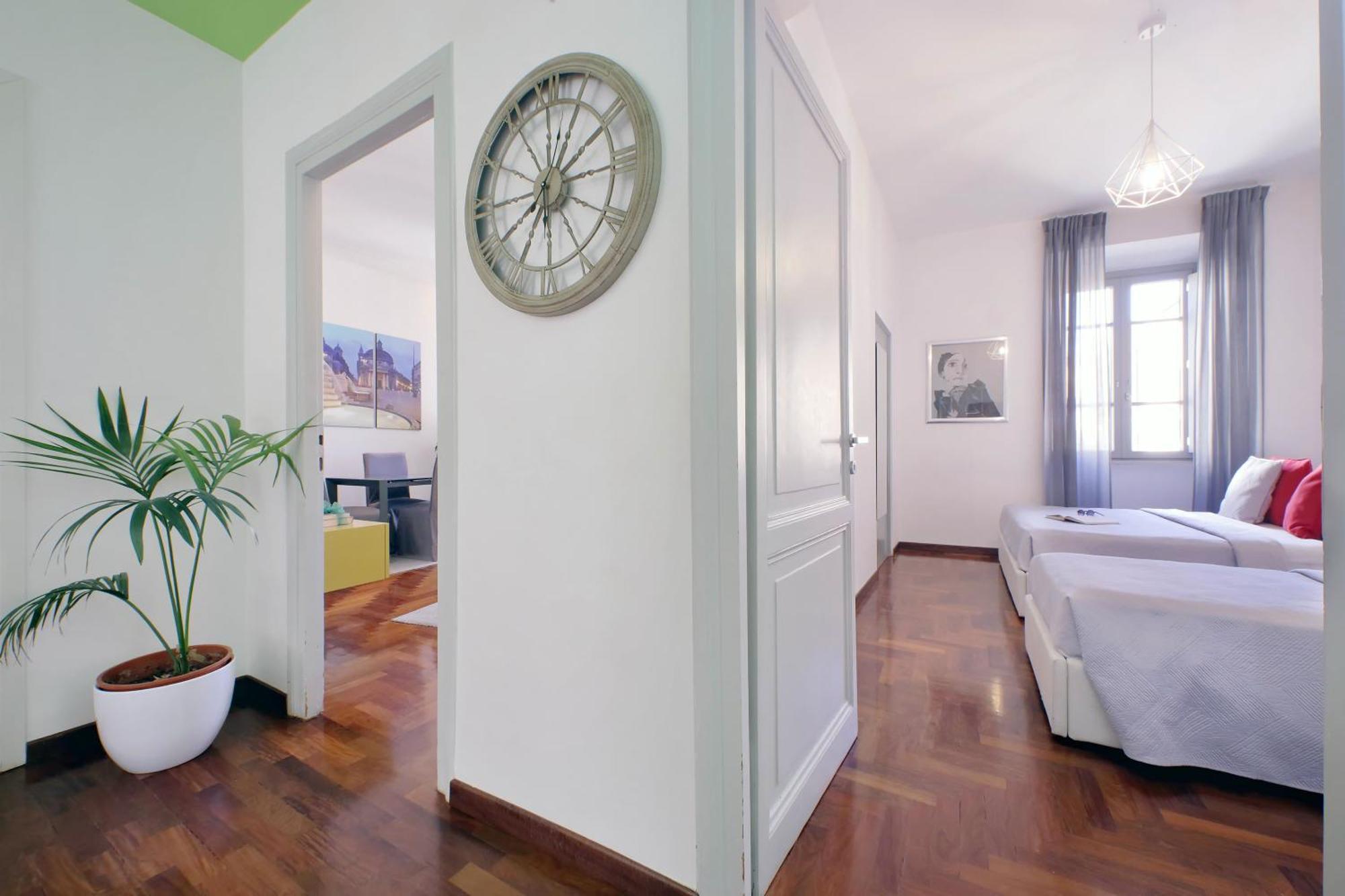 Luxury Apartment Vaticano-S'Peter Basilica - Netflix Wifi - Aircond Róma Kültér fotó